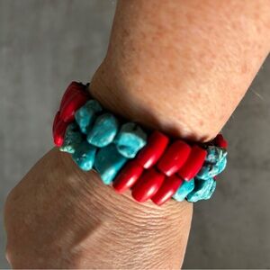 Vintage Southwest style cuff bracelet